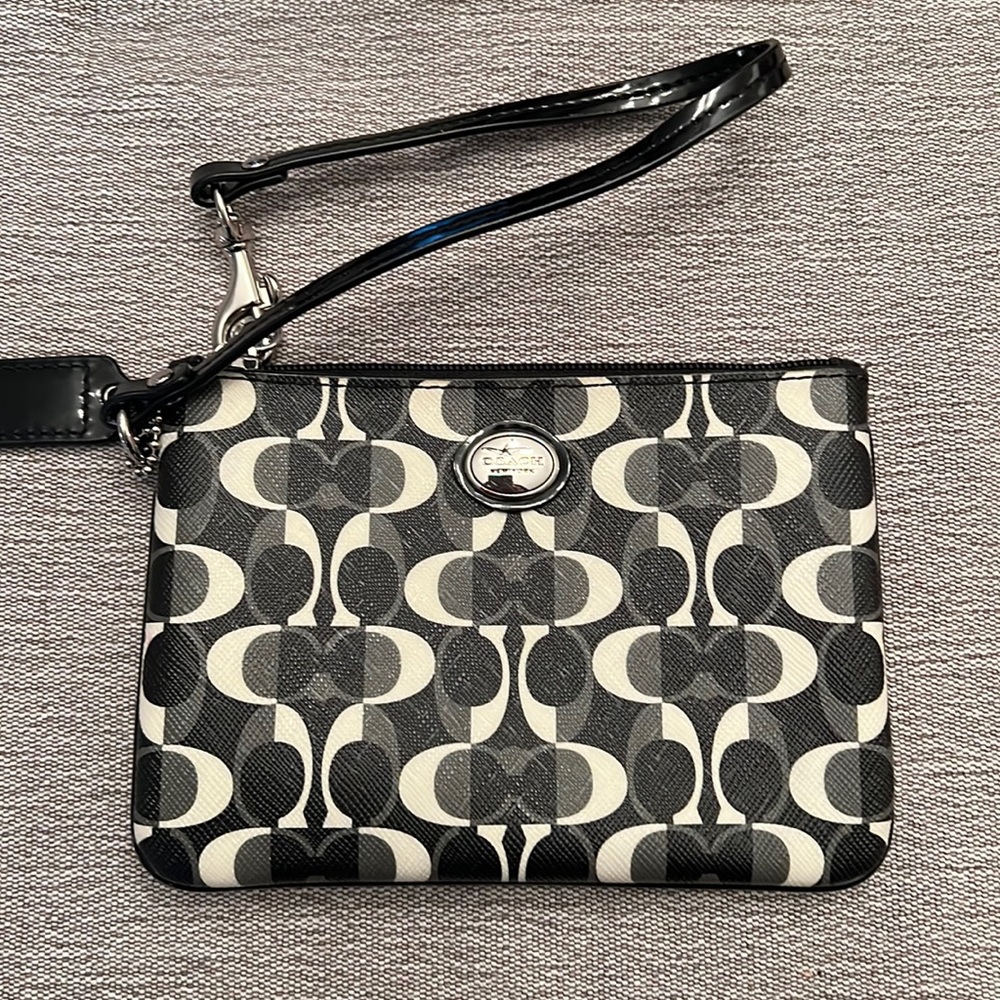 Coach wristlet